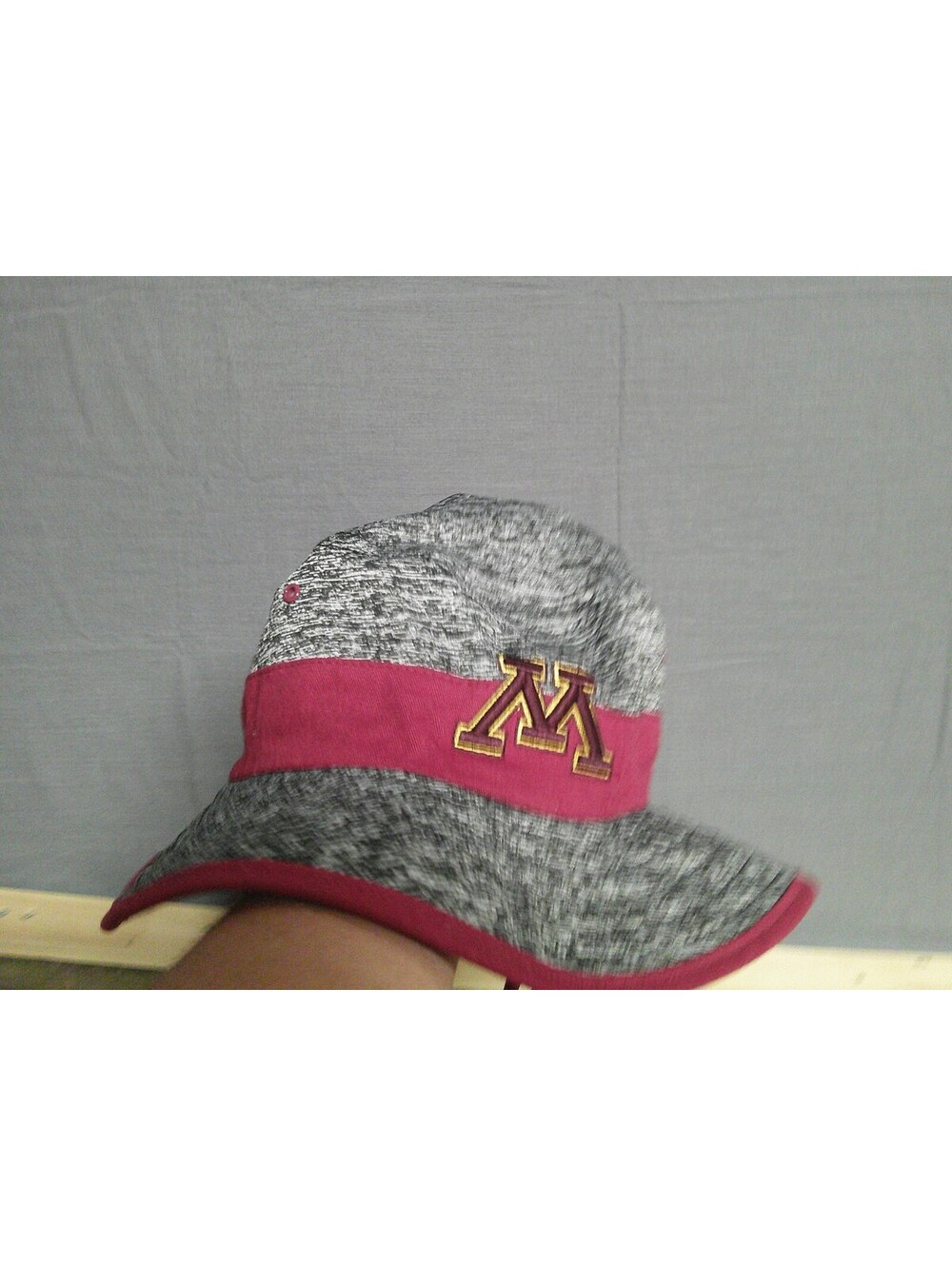 Zephyr University of Minnesota Maroon and Gray Bucket Hat